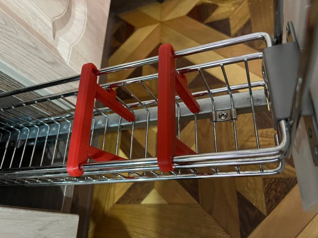 Держатель бутылок для кухонных шкафов — изображение 2